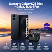 SAMSUNG GALAXY S25 EDGE + BUDS 4 BUNDLE