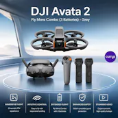 DJI Avata 2 Fly More Combo (3 Batteries) - Grey