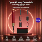 DYSON AIRWRAP CO-ANDA 2X STRAIGHT + WAVY MULTI-STYLER & DRYER - RED VELVET