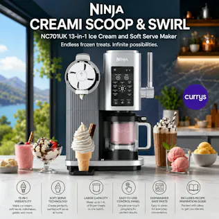 NINJA CREAMI SCOOP & SWIRL 13-IN-1