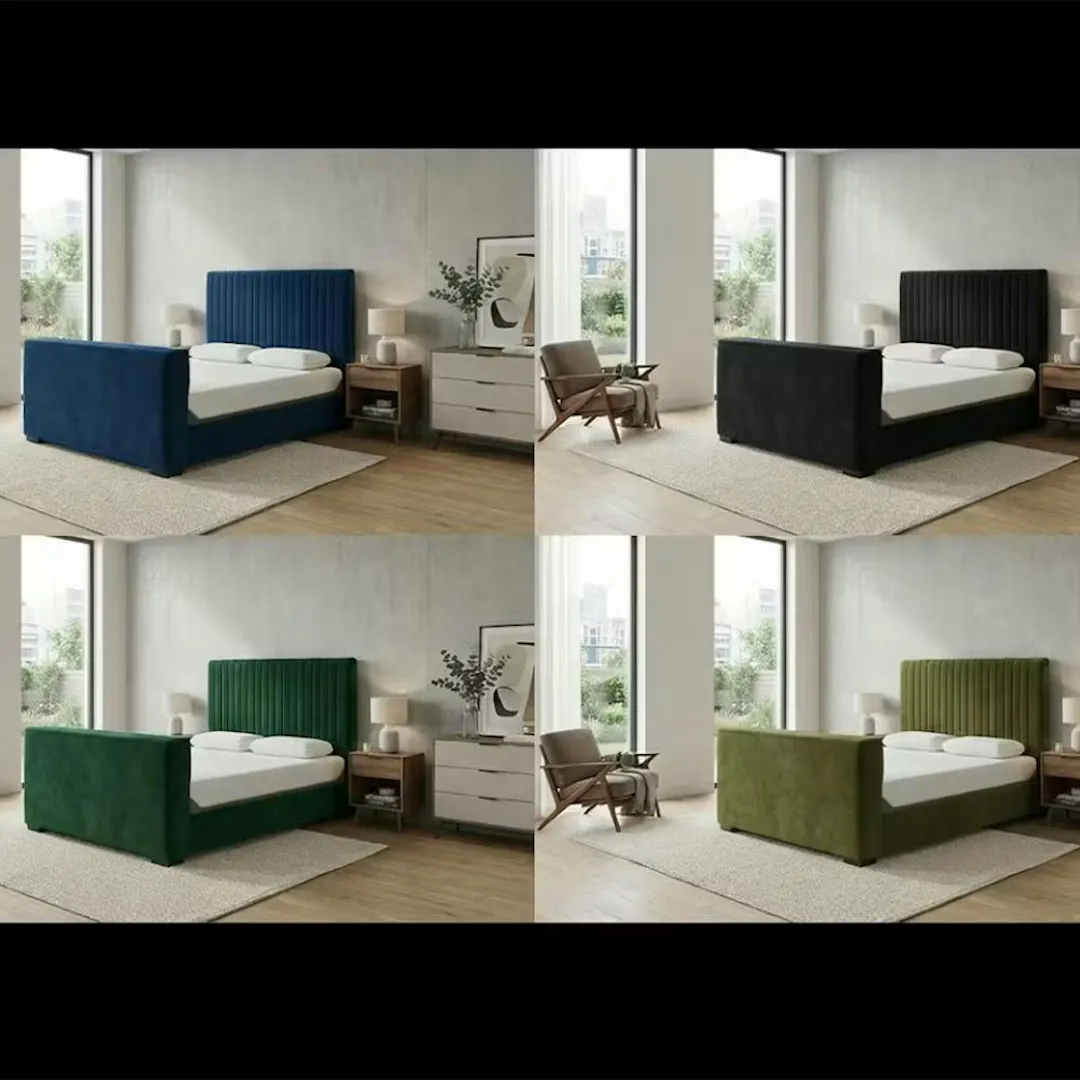 THE ULTIMATE KINGSIZE TV BED BUNDLE - FRAME, MATTRESS & TV