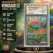 ACE 10 2023 POKEMON CARD 151 VENUSAUREX SPECIAL ART RARE
