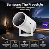 SAMSUNG The Freestyle Smart Full HD TV Projector Alexa & Bixby