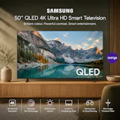 SAMSUNG 50" QLED 4K ULTRA HD SMART TELEVISION