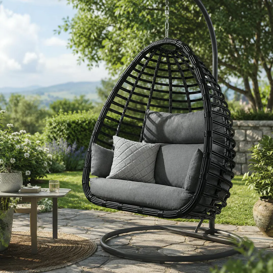 BALI HANGING EGG CHAIR + COVER 5 COLOUR CHOICES