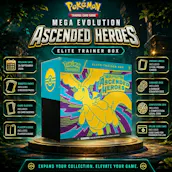 NEW POKÉMON TCG: MEGA EVOLUTION—ASCENDED HEROES ELITE TRAINER BOX