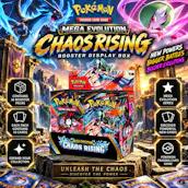POKÉMON TCG: MEGA EVOLUTION-CHAOS RISING BOOSTER DISPLAY BOX (36 PACKS)