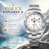 2026 ROLEX EXPLORER II 42 – WHITE DIAL / OYSTER