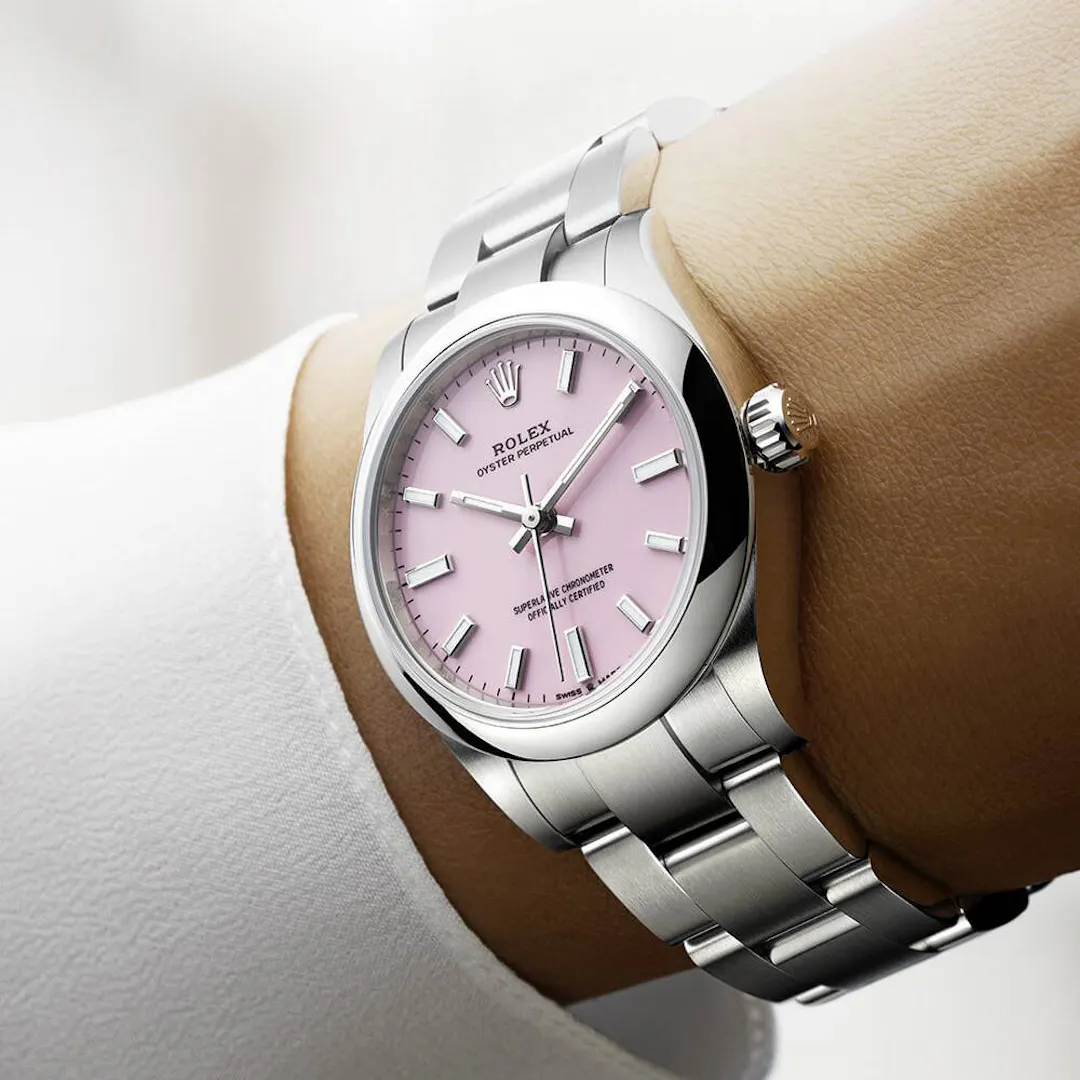 NEW 2026 ROLEX 31MM OYSTER PERPETUAL PINK DIAL OR £5,000