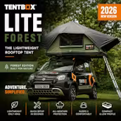 2026 TENTBOX LITE VEHICLE ROOFTENT - FOREST / SUNSET OR FLINT