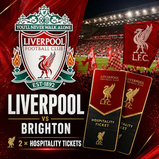2 X LIVERPOOL VS BRIGHTON BRODIES HOSPITALITY TICKETS 2.0