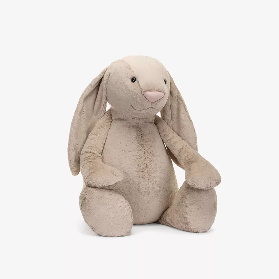 JELLYCAT BASHFUL BUNNY GIGANTIC 138CM ULTRA-SOFT LUXURY PLUSH SOFT TOY