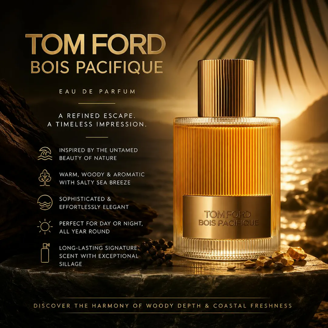 TOM FORD BOIS PACIFIQUE EAU DE PARFUM 100ML