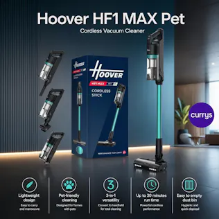 HOOVER HF1 MAX Pet Cordless Vacuum Cleaner