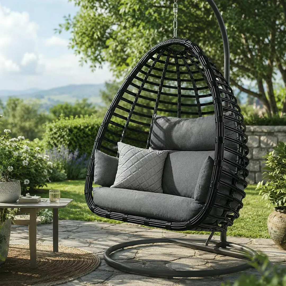BALI HANGING EGG CHAIR + COVER 5 COLOUR CHOICES