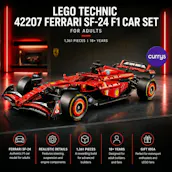 LEGO TECHNIC 42207 FERRARI SF-24 F1 CAR SET FOR ADULTS