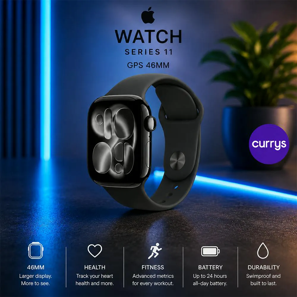 APPLE WATCH SERIES 11 46MM JET BLACK