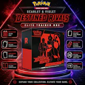 NEW POKÉMON SCARLET & VIOLET DESTINED RIVALS ELITE TRAINER BOX
