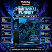 POKÉMON MEGA EVOLUTION PHANTASMAL FLAMES ELITE TRAINER BOX