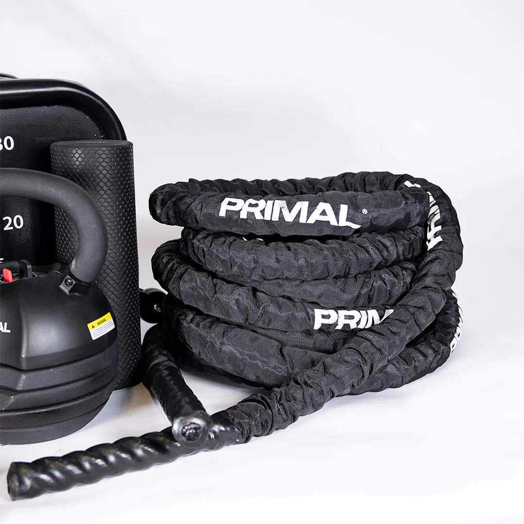 PRIMAL SERIES HIIT BENCH + ACCESSORIES + DUMBBELLS