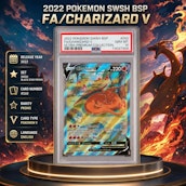 PSA 10 2022 POKEMON SWSH BLACK STAR PROMO #260 FA/CHARIZARD V