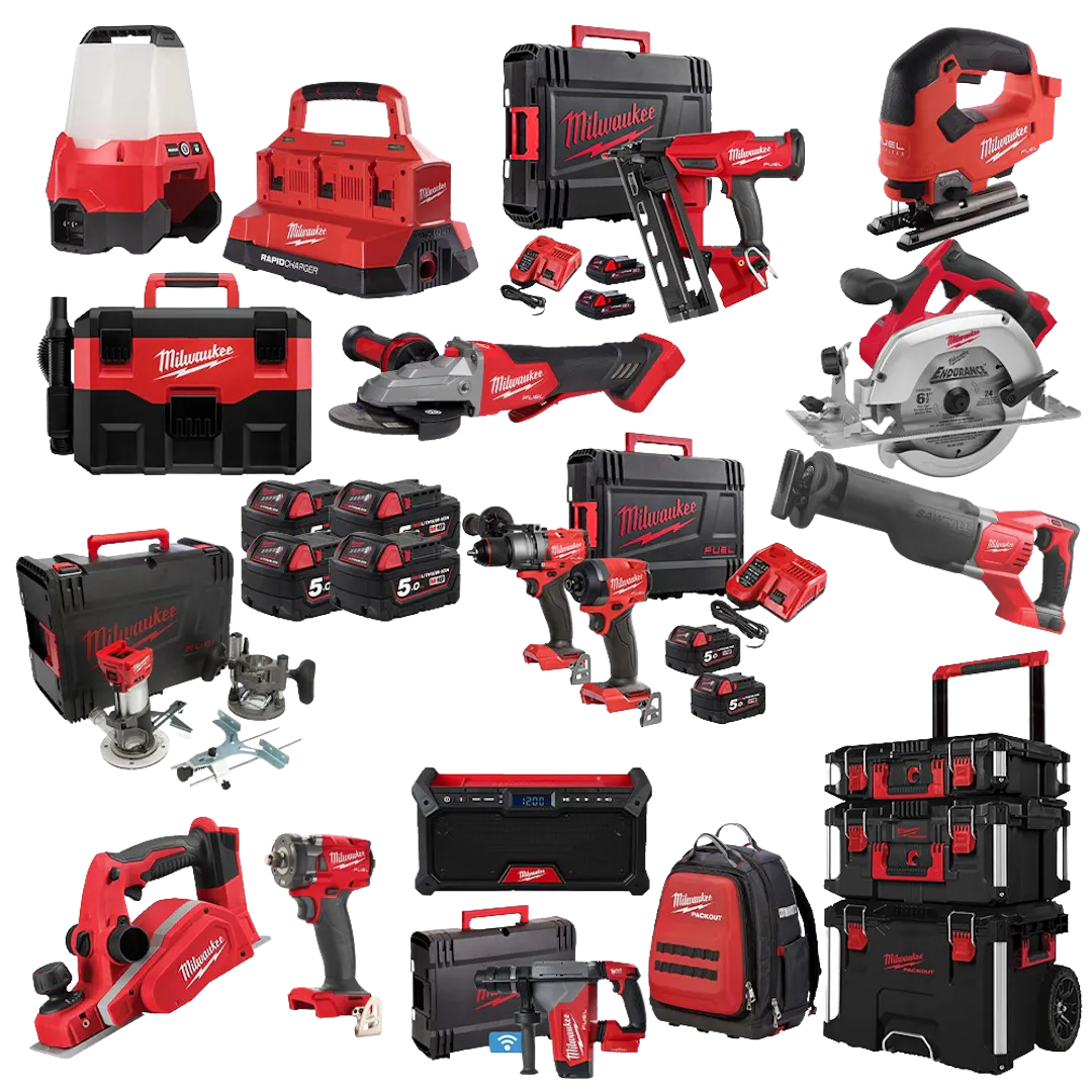 MEGA MILWAUKEE POWER TOOL BUNDLE