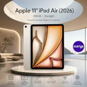 APPLE 11" IPAD AIR (2026) 256GB STARLIGHT – M4 CHIP