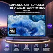SAMSUNG Q8F 50" QLED 4K VISION AI SMART TV