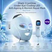 SHARK CRYOGLOW LED FACE MASK UNDER-EYE COOLING TECHNOLOGY