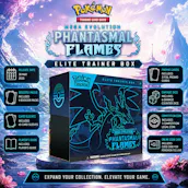POKÉMON MEGA EVOLUTION PHANTASMAL FLAMES ELITE TRAINER BOX