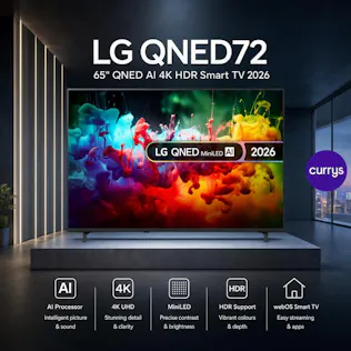 LG QNED72 65" QNED AI 4K HDR Smart TV 2026 #1 #1