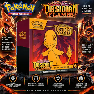 NEW SEALED POKEMON TCG: OBSIDIAN FLAMES ELITE TRAINER BOX #1