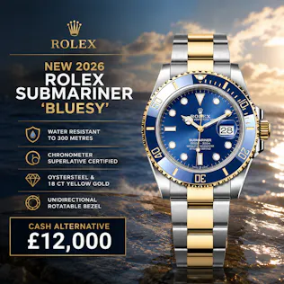 NEW 2026 ROLEX SUBMARINER 'BLUESY' OR £12,000
