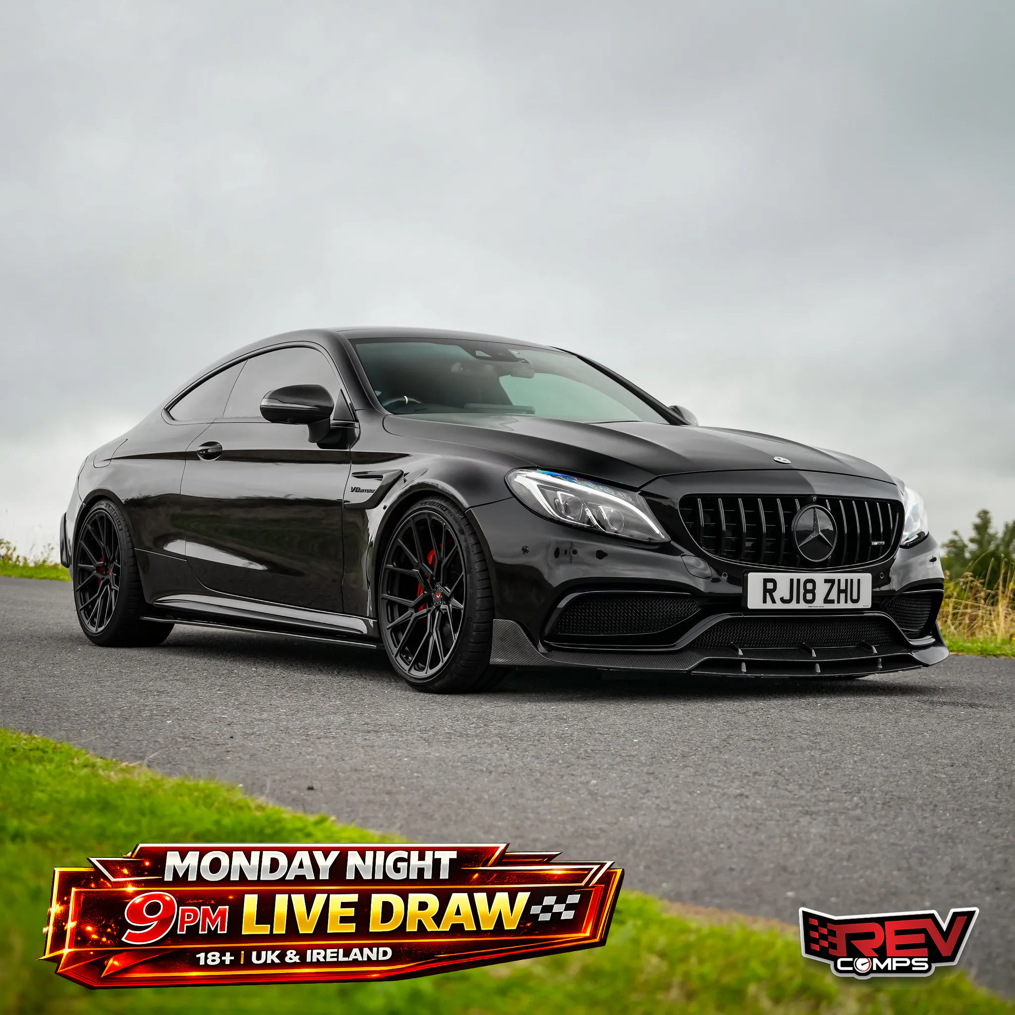 2018 Mercedes-Benz C63 Premium AMG + £5,000
