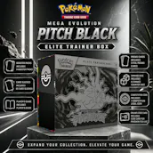 NEW POKÉMON MEGA EVOLUTION PITCH BLACK ELITE TRAINER BOX