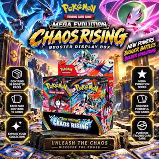 POKÉMON TCG: MEGA EVOLUTION-CHAOS RISING BOOSTER DISPLAY BOX (36 PACKS) PARENT (1 DAY) 2.0 #32
