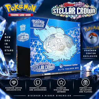 NEW SEALED POKEMON CENTRE STELLAR CROWN ELITE TRAINER BOX
