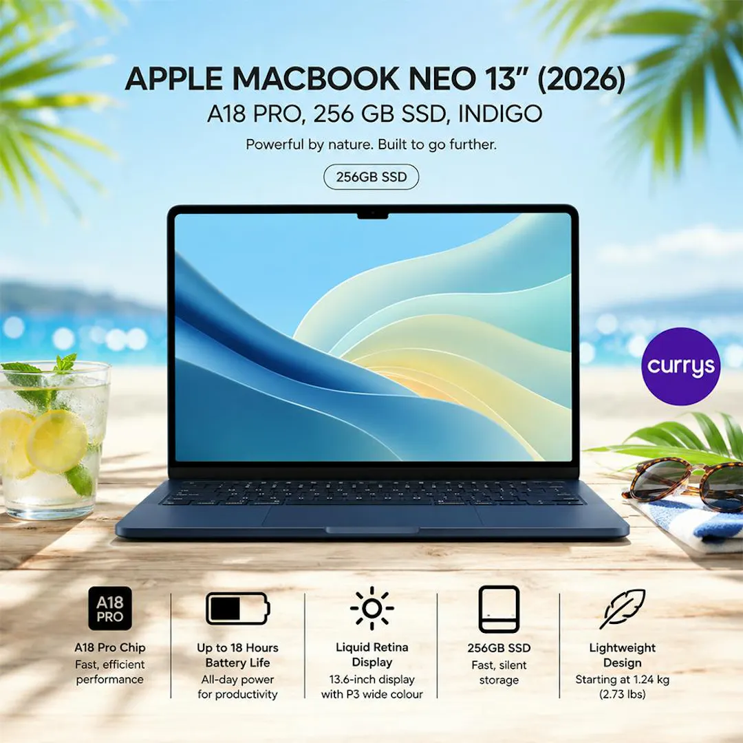 APPLE MACBOOK NEO 13" (2026) - A18 PRO, 256 GB SSD, INDIGO