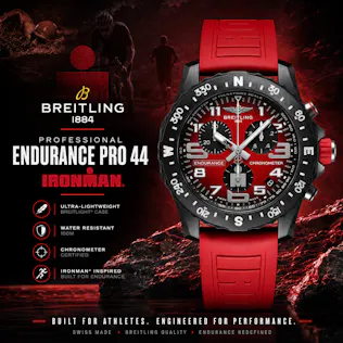 BREITLING PROFESSIONAL ENDURANCE PRO 44 RED IRONMAN