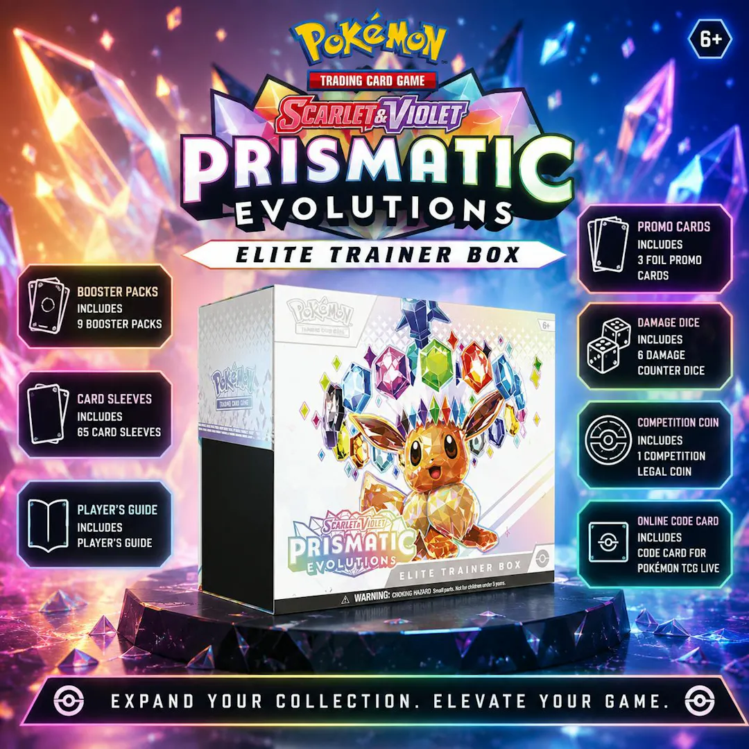 POKEMON TCG: PRISMATIC EVOLUTIONS - ELITE TRAINER BOX