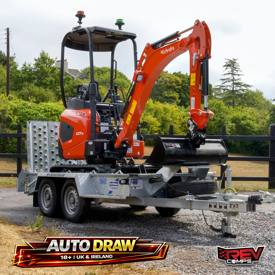 Brand New Kubota U17-5 F1 1.7 Ton Digger + Trailer — AUTO DRAW