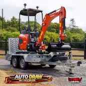 Brand New Kubota U17-5 F1 1.7 Ton Digger + Trailer — AUTO DRAW