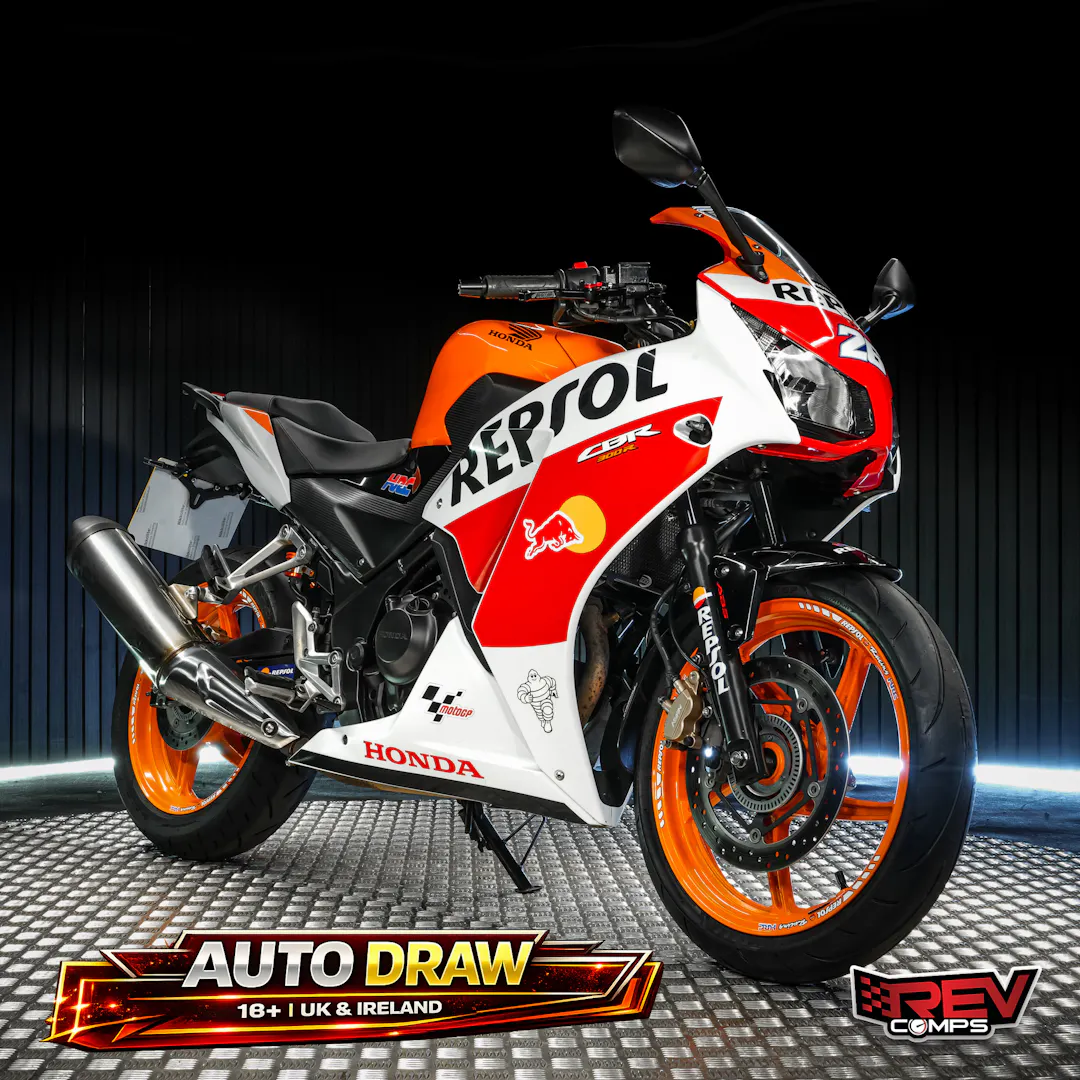 2016 REPSOL HONDA CBR300 competition artwork