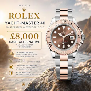 NEW 2026 ROLEX YACHT-MASTER 40 OYSTERSTEEL AND EVEROSE GOLD OR £8,000