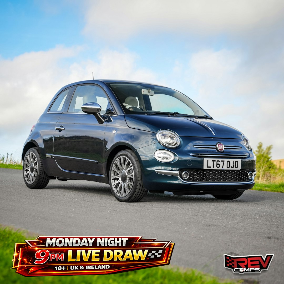 2017 FIAT 500 Dualogic Automatic + £1,000