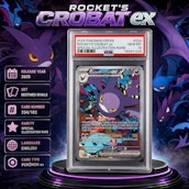PSA 10 2025 POKEMON DRI EN-DESTINED RIVALS #234 ROCKET'S CROBAT ex