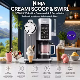 NINJA CREAMI SCOOP & SWIRL 13-IN-1