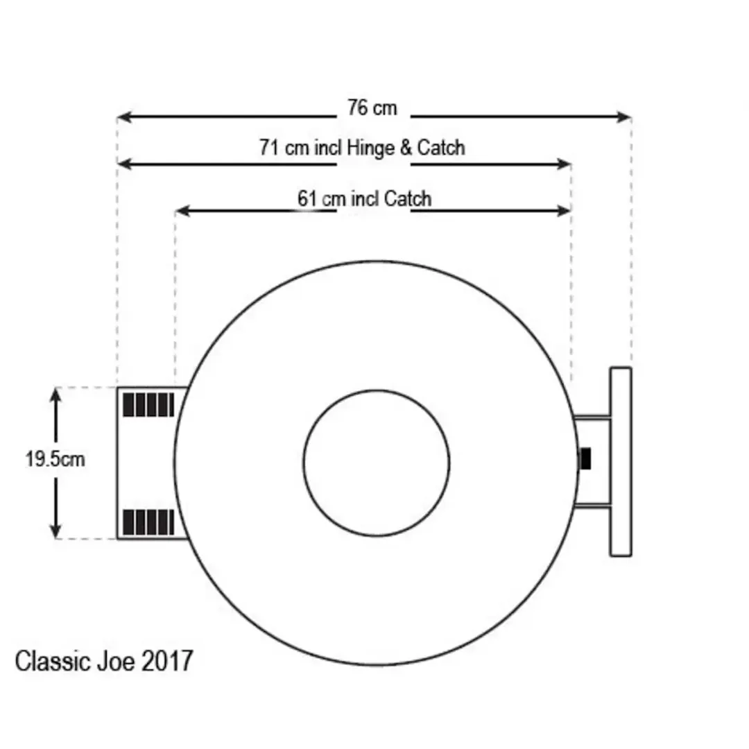 KAMADO JOE CLASSIC JOE CERAMIC BBQ + COVER