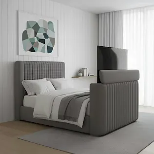THE ULTIMATE KINGSIZE TV BED BUNDLE - FRAME, MATTRESS & TV #3