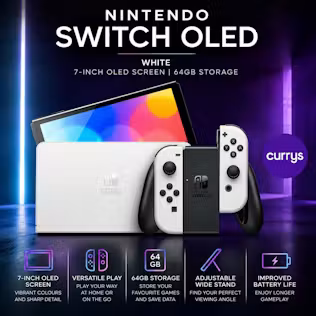 NINTENDO SWITCH OLED - WHITE